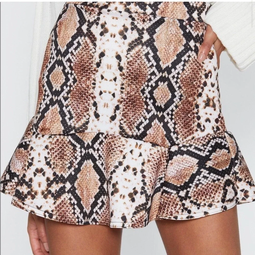 Flip It Snake Skirt